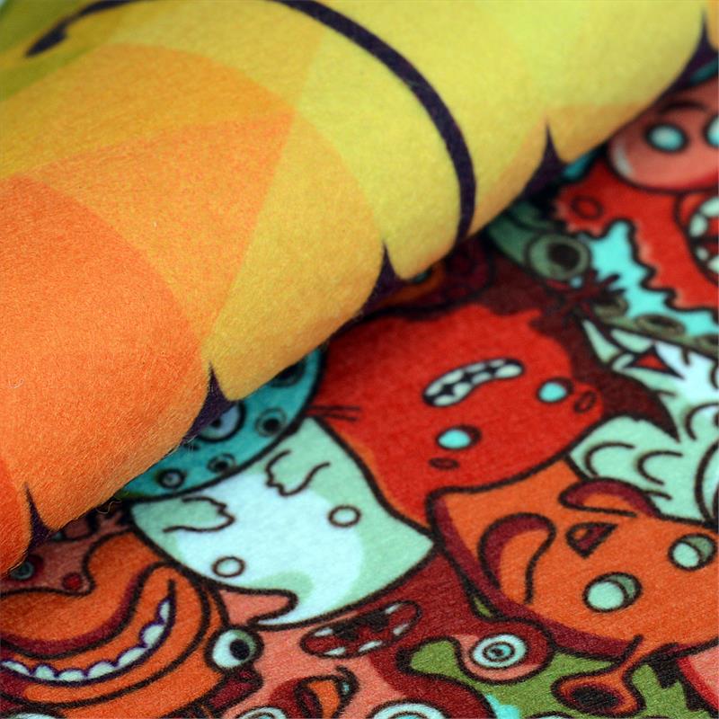 custom printed felt